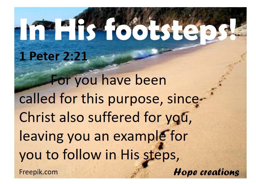 In His footsteps - Jesus did something extraordinary! — Steemit
